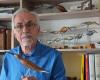 Dunières. Amateur sculptor, he brings reclaimed wood back to life