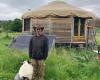 Drôme: quarrel between the State and a market gardener who lives illegally in a yurt installed on his land