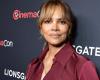Halle Berry mobilized in front of the Capitol for a law on menopause