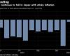 Japan’s Households Cut Outlays Again With Inflation Still Sticky
