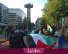 Eurovision: demonstrators in front of RTBF this Thursday evening, the broadcast disrupted on VRT (PHOTOS)