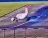 Video of the incident: Edelweiss plane slips on Zurich runway – emergency braking