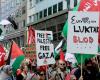 Eurovision: thousands of pro-Palestinian demonstrators in the streets of Malmö (photos)