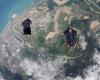 the “wingsuit” to fly like a bird over Normandy