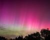 The night from Sunday to Monday will be favorable for the Northern Lights, according to experts