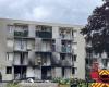 Fire in an apartment in Saint-Brieuc, the occupants of the building evacuated