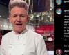 Gordon Ramsay comes close to death in a bicycle accident and reveals his impressive injury
