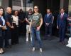 Céline Dion as Céline, in New York: the sick singer has not lost her sense of humor