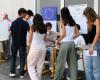 Colomiers. Europeans: Young people in the voting booth