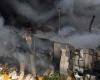 War in Ukraine: Russian attack leaves four injured and starts a fire over “3,000 square meters”