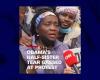 Barack Obama’s half-sister receives tear gas in the middle of an interview