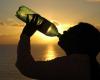 Sun-heated water bottles release toxic substances