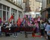 150 people in the street against the extreme right in Auxerre