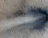 Mars is bombarded by meteorites almost daily