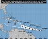Tropical storm Beryl heads towards Lesser Antilles and threatens to strengthen