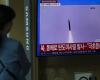 North Korea fires two ballistic missiles into the Sea of ​​Japan