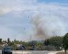 a vegetation fire breaks out in Aude, strong winds reported on site, around forty firefighters on site