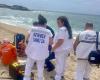 Swimming accident at Lido beach in Propriano