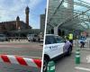 Suspicious
      package
      found
      at
      Gent-Sint-Pieters:
      station
      evacuated
      and
      train
      and
      bus
      services
      halted,
      DOVO
      on
      site
      (Ghent)