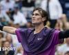 US
      Open
      2024:
      Jack
      Draper
      beats
      Alex
      de
      Minaur
      to
      reach
      semi-finals