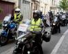 Cami bikers on a ride in North Aveyron