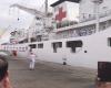 “The Ark of Peace”, the Chinese hospital ship at the port of Pointe-Noire for free care