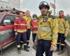 A firefighter from Puy-de-Dôme on the front lines of the violent fires ravaging Portugal