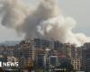 Israeli air strikes kill 492 people in Lebanon