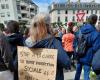 a demonstration on October 1st in Dinan