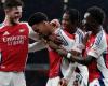 Arsenal and Liverpool’s ‘baby Gunners’ have fun in League Cup