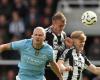 Manchester City, still without Kevin De Bruyne, loses points at Newcastle (videos)