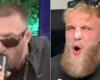 Jake Paul mocks Conor McGregor in powder-faced impression video