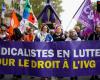 Hundreds of people demonstrated across France to defend the “right” to abortion