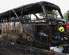 several deaths after fire in bus carrying schoolchildren