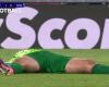 Bizarre moment: Sporting Portugal player can sink through the ground