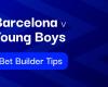 Barcelona v Young Boys Bet Builder Tips