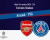 Match: Arsenal/PSG, schedule, TV channel, commentators and replay