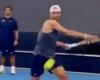 ATP, Videos > Rafael Nadal sends very heavy in training