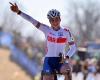 Cycling: Zoe Backstedt, the daughter of the former Paris-Roubaix winner, alone, without a teammate, and still leader