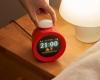 an interactive musical alarm clock that wakes you up with the sound of your favorite games