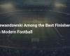 Lewandowski Among the Best Finishers in Modern Football