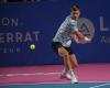 Mattéo Martineau and Benjamin Bonzi in the final of the 3rd Roanne Tennis Open