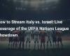 How to Stream Italy vs. Israel: Live Coverage of the UEFA Nations League Showdown