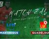 last chance match for Guadeloupe, against Martinique