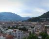 Grenoble. Summer temperatures and Sahara sand, very changeable weather