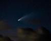 Comet, full moon, shooting star, an active West Indian sky in October