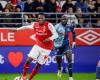 Stade de Reims striker Mohamed Daramy returned injured from the international break