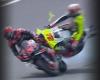 MotoGP star rushed to hospital by air ambulance after terrifying crash with rival as 120mph collision is investigated