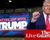 Trump visits battleground Pennsylvania as Harris campaign attacks rival as ‘unhinged and angry’ – as it happened | US elections 2024