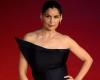 Laetitia Casta captivates the Rome Film Festival in an ultra-slit asymmetrical dress